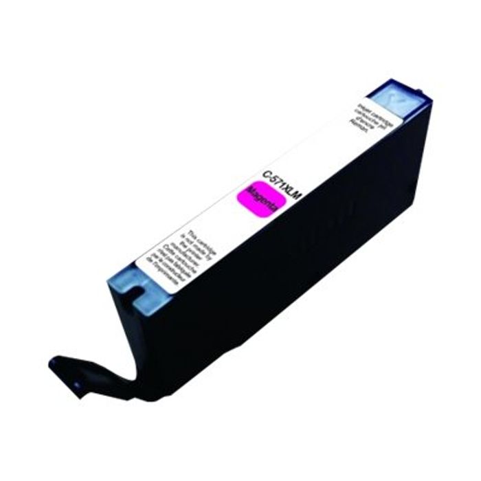 3584770895235-Cartouche compatible Canon CLI-571XL - magenta - Uprint-Angle droit-0