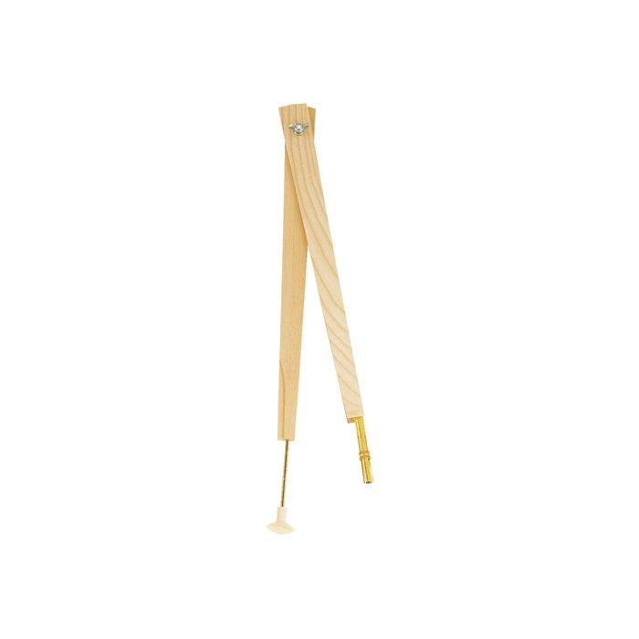 3457701529106-Wonday - Compas en bois 40 cm à ventouse - pour tableau d'instituteur-Avant-0