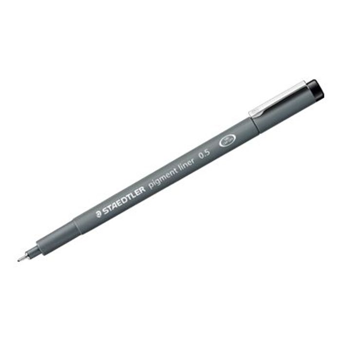 4007817036624-STAEDTLER pigment liner - Feutre fin - 0.5 mm - vert-Angle gauche-2