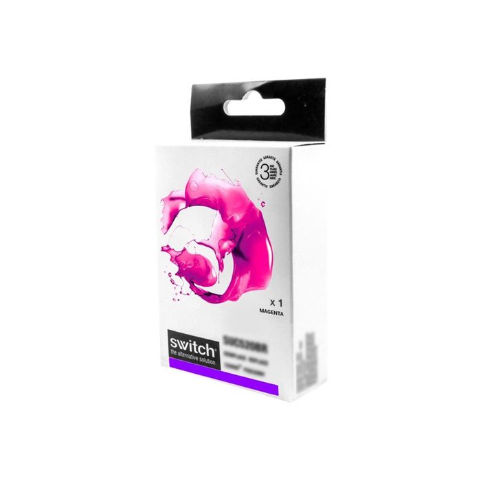 3700654207868-Cartouche compatible Lexmark 100XL - magenta - Switch -Angle droit-0