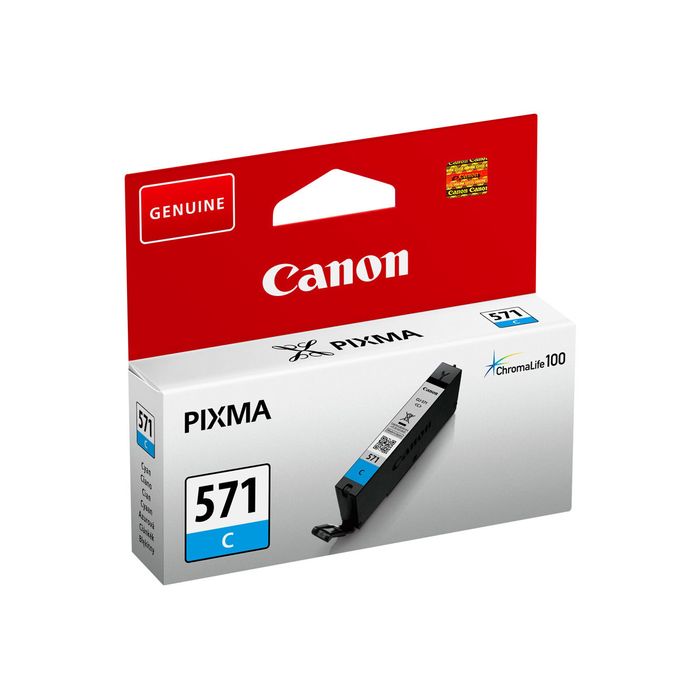 4549292032949-Canon CLI-571 - cyan - cartouche d'encre originale-Avant-1