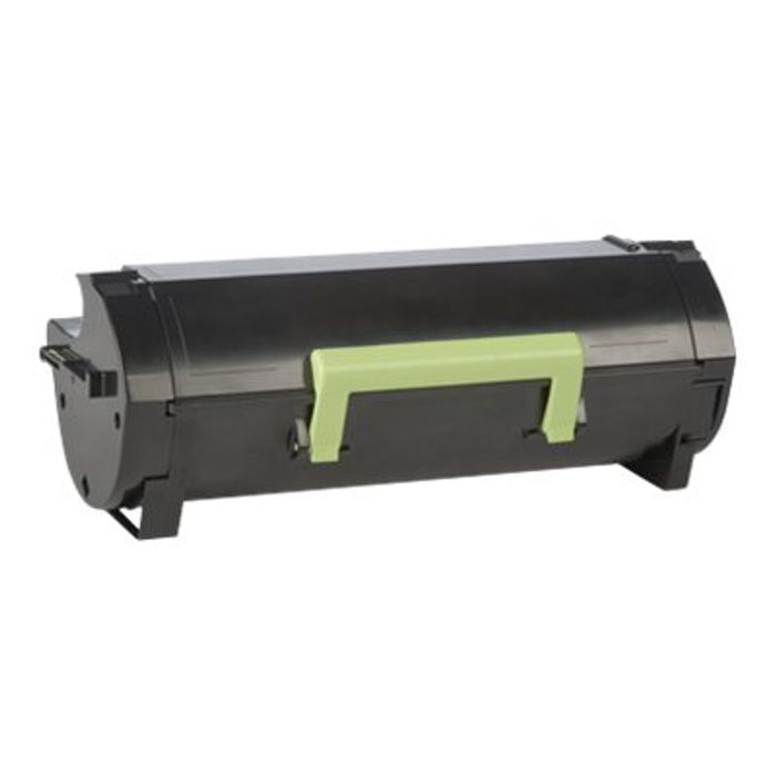 734646433228-Lexmark 502X - noir - cartouche laser d'origine-Angle gauche-1