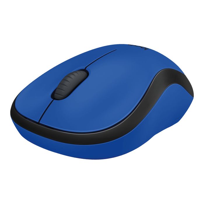 5099206066205-Logitech M220 - souris sans fil silencieuse - bleu-Angle gauche-0