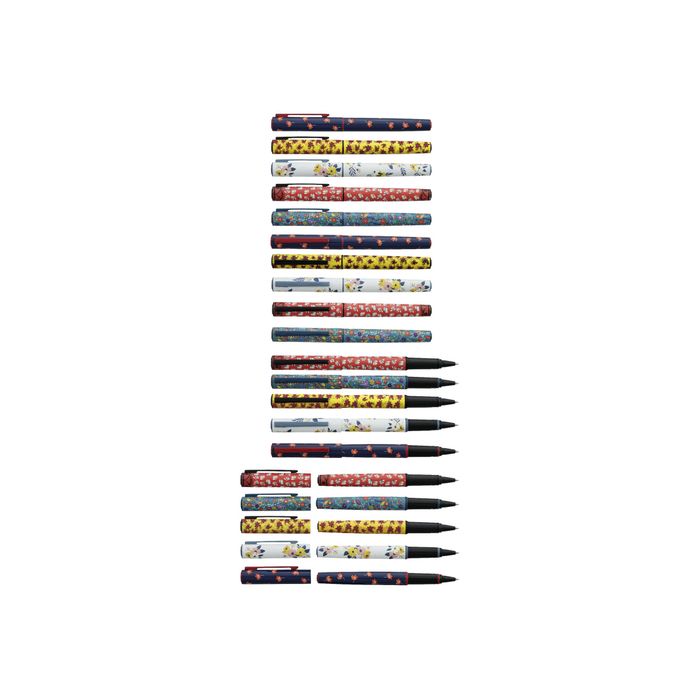 3173740244328-Ink - Stylo plume Floral - disponible dans différents modèles-Angle droit-0