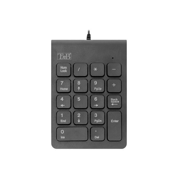 3303170026106-T'nB K-PAD - pavé numérique filaire - noir-Avant-1