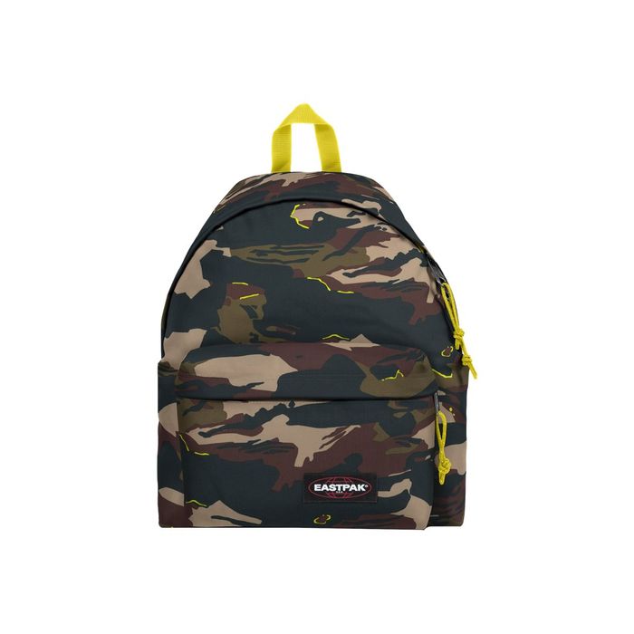 0195436328191-EASTPAK Padded Pak'r - Sac à dos - 40 cm - Outline yellow-Avant-0