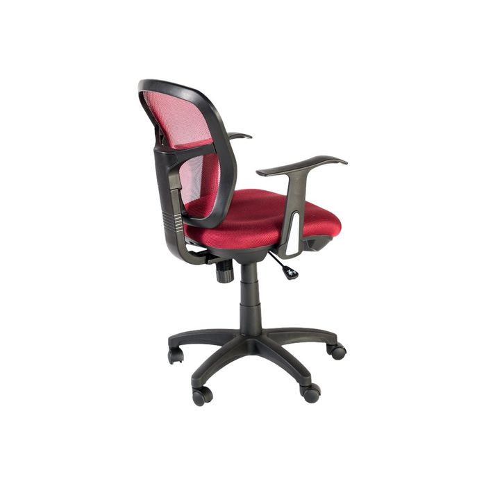 3760185025058-Fauteuil de bureau PHOENIX - accoudoirs fixes - Bordeaux-Arrière-2