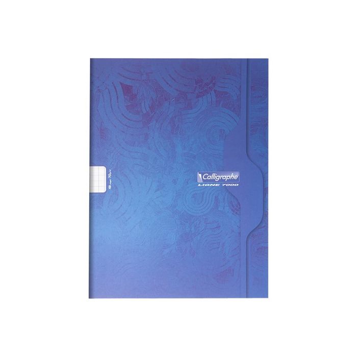 3210330074832-Calligraphe 7000 - Cahier 24 x 32 cm - 48 pages - grands carreaux (Seyes) - disponible dans diffé-Avant-1
