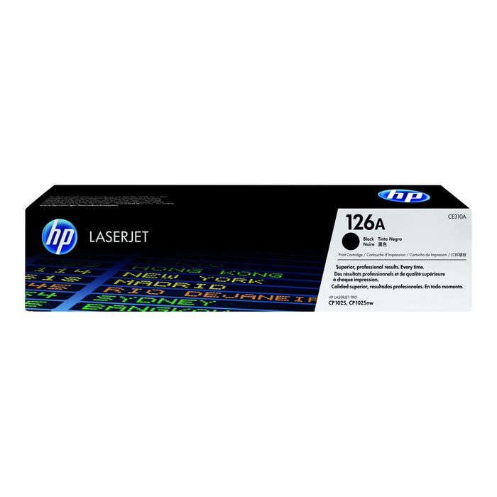 884962161128-HP 126A - noir - cartouche laser d'origine-Avant-1