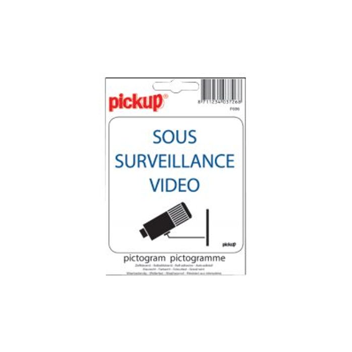 40372686-Pickup - Pictogramme - Sous vidéo surveillance - 100 x 100 mm-Avant-0