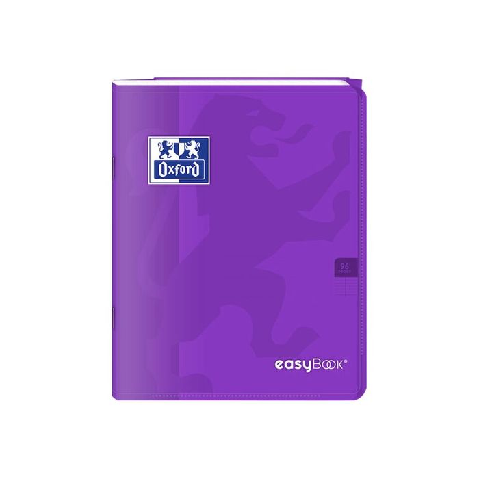 3020120119540-Oxford Easy Book - Cahier polypro 17 x 22 cm - 96 pages - grands carreaux (seyès) - disponible dans-Avant-4