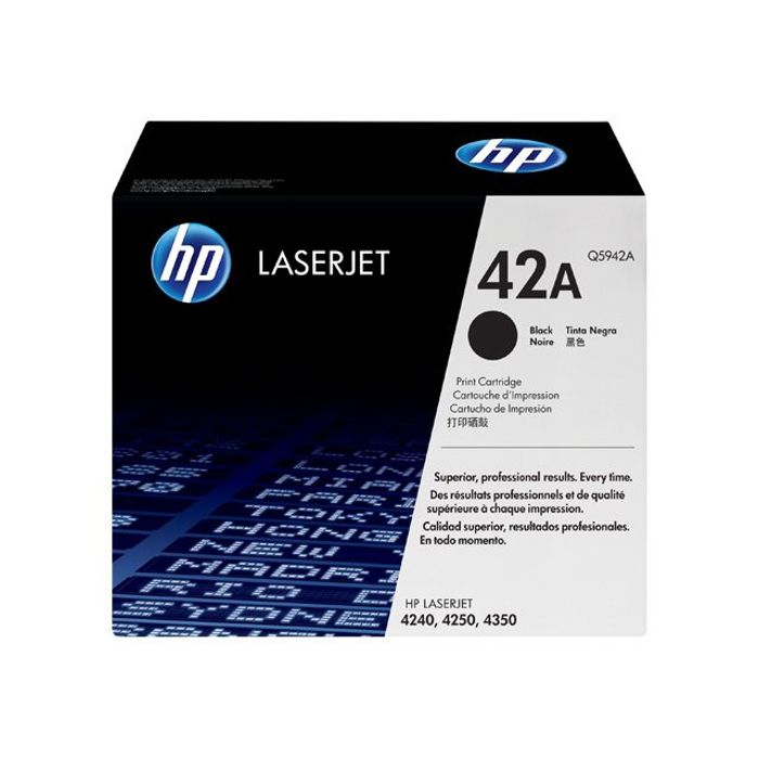 829160221755-HP 42A - noir - cartouche laser d'origine-Avant-2