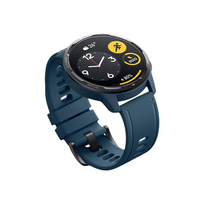 6934177756375-Xiaomi Watch S1 Active - montre connectée - bleu-Angle gauche-6