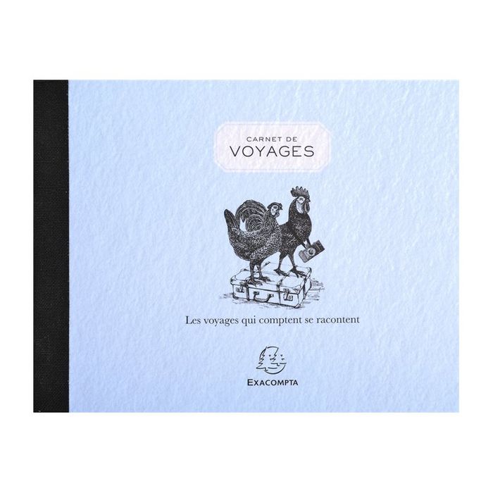 3130630002741-Exacompta - Carnet de voyages 11 x 15 cm - 40 pages-Avant-0