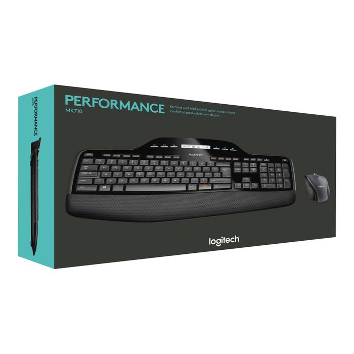 5099206020993-Logitech MK710 - ensemble clavier sans fil et souris sans fil -Angle gauche-6