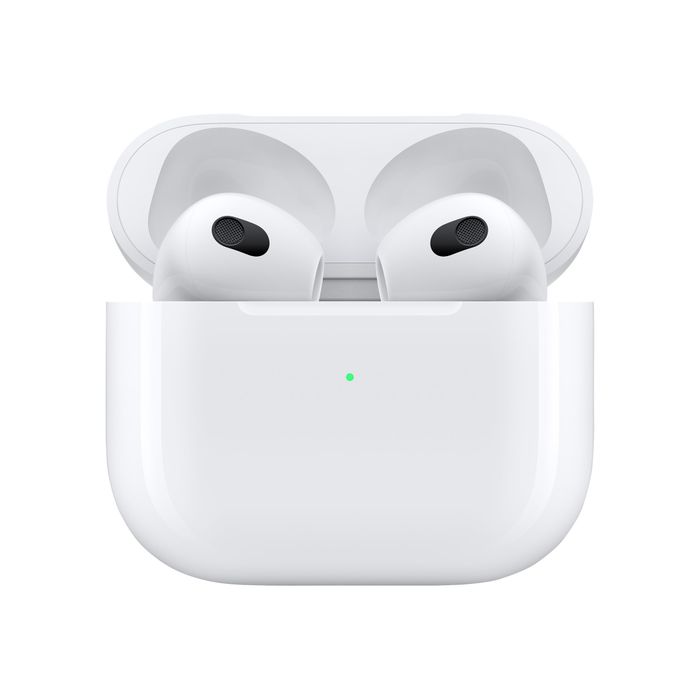 194253324171-Apple AirPods 3eme génn - Kit main libre - écouteurs sans fil bluetooth - intra-auriculaire - bla-Avant-1