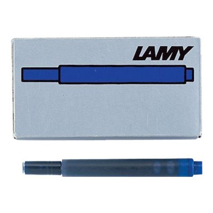 4014519020776-Lamy T 10 - 5 cartouches d'encre - bleu-Angle gauche-0