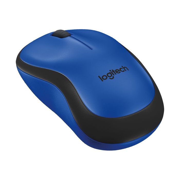 5099206066205-Logitech M220 - souris sans fil silencieuse - bleu-Angle gauche-1