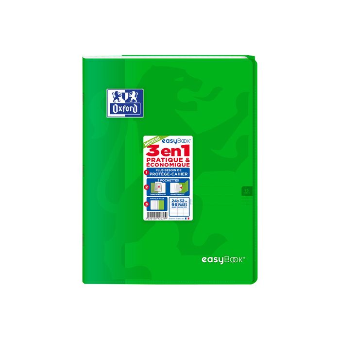 3020120120379-Oxford EasyBook - Cahier polypro 24 x 32 cm - 96 pages - grands carreaux (Seyes) - disponible dans-Avant-6