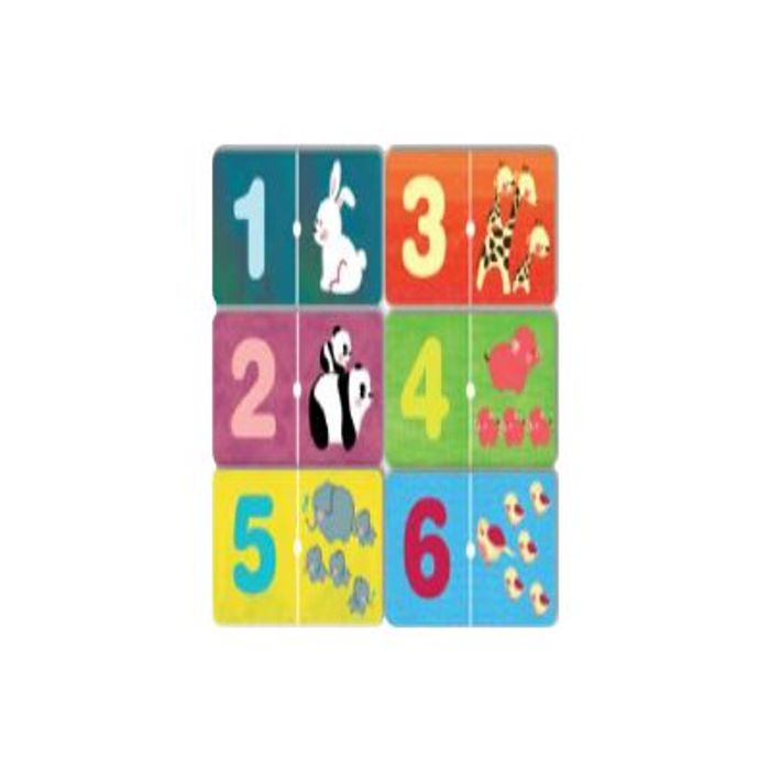 8410782138662-Apli Kids - Jeu de dominos - chiffres & animaux-Haut-0