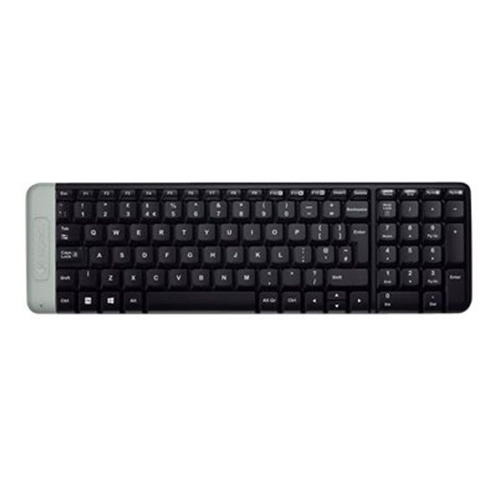 5099206030039-Logitech K230 - clavier sans fil Azerty - noir-Avant-2