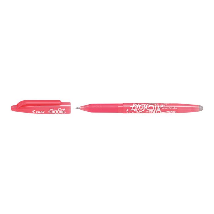 4902505580253-Pilot Frixion Ball - Roller effaçable - 0,7 mm - rose corail-Angle gauche-0