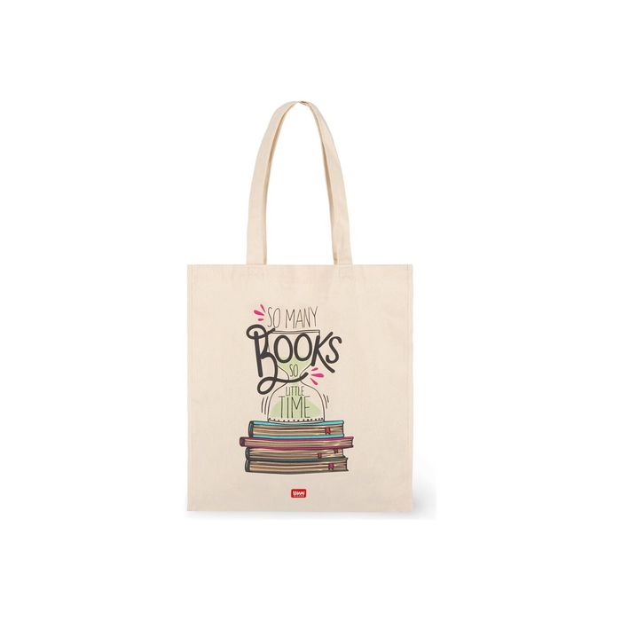 8053610785722-Legami - Sac en coton - Tote Bag - booklover-Avant-0