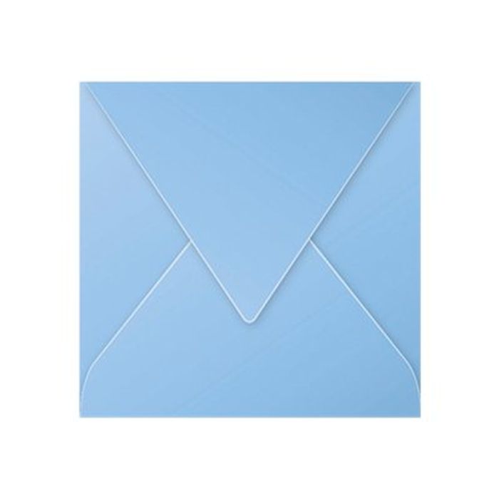 3329685554934-Pollen - 20 Enveloppes - 165 x 165 mm - 120 g/m² - bleu lavande-Avant-0