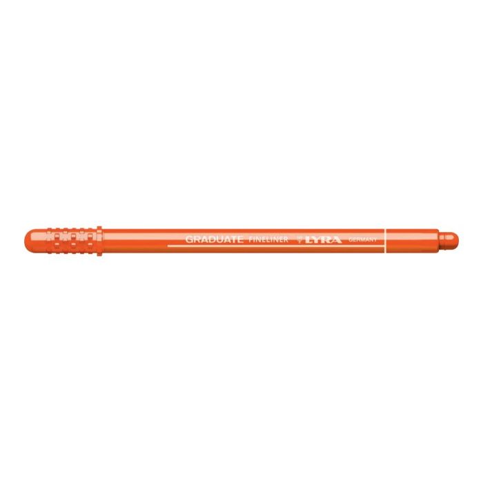 4084900603192-Lyra Graduate - Feutre fin - orange fluo-Angle gauche-0