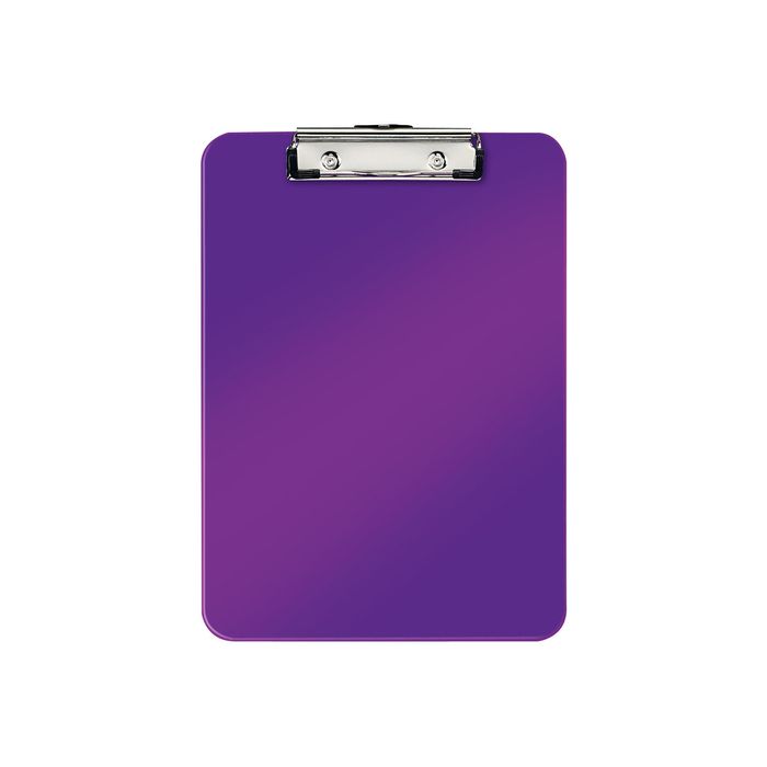 4002432107315-Leitz - Porte-bloc A4 - pour 80 feuilles - violet-Avant-1