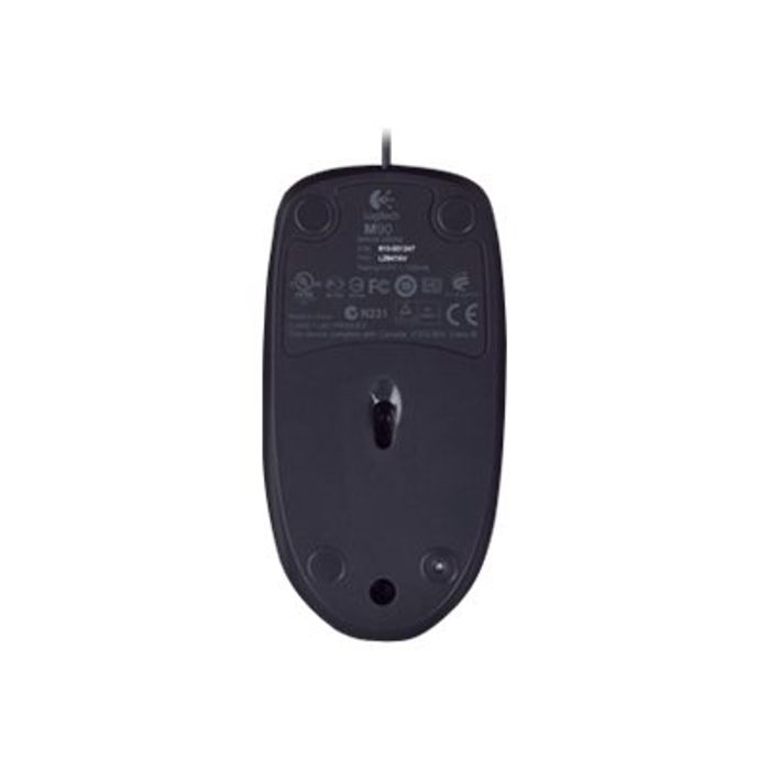 5099206021860-Logitech M90 - souris filaire - noir-Bas-5