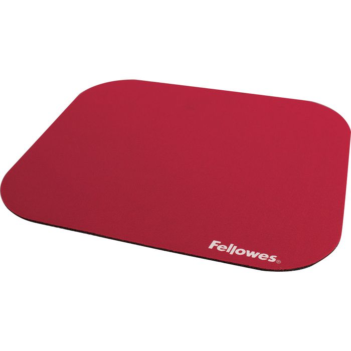 0400791363993-Fellowes - Tapis de souris basique - Rouge--0