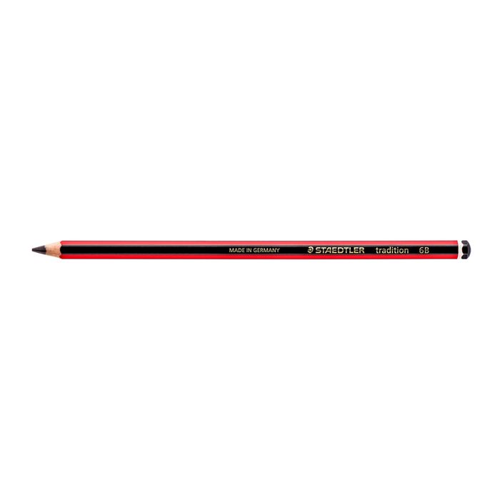 4007817104033-STAEDTLER Tradition - Crayon à papier - 6B - 2 mm--2