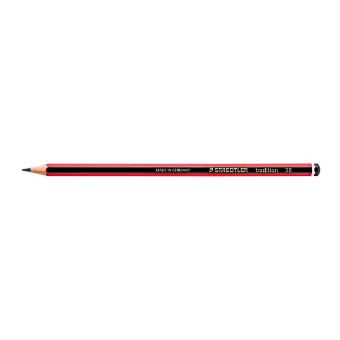 4007817104408-STAEDTLER Tradition - Crayon à papier - 3B - 2 mm--2