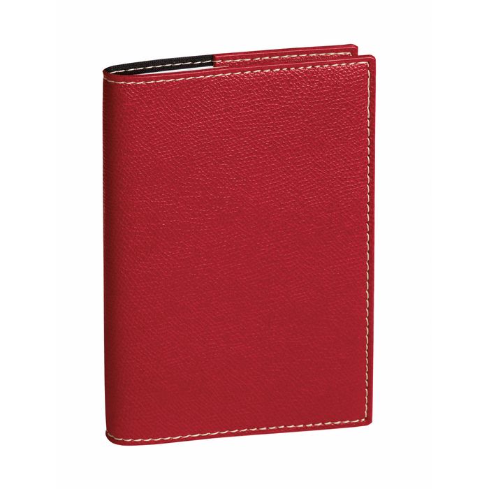 3371010125364-Agenda Club Consul - 1 semaine sur 2 pages - 21 x 30 cm - rouge - Quo Vadis--0