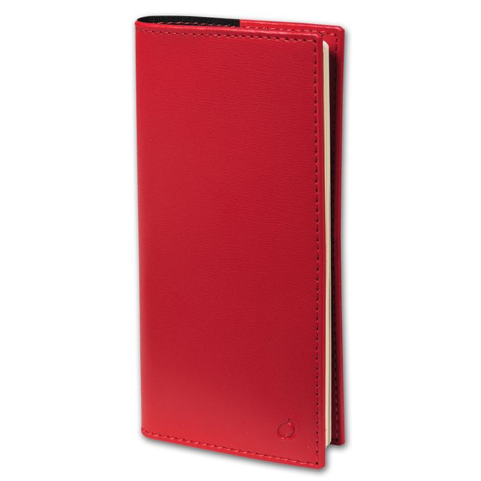 3371010135820-Agenda de poche spiralé Soho Italnote S - 1 semaine sur 2 pages - 8,8 x 17 cm - rouge - Quo Vadis--0