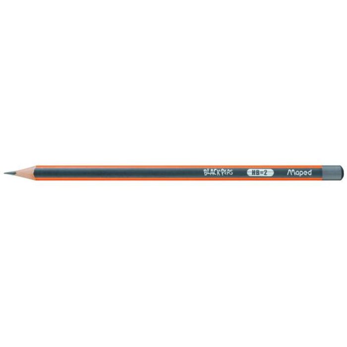 3154148500216-Maped Black'Peps - Crayon à papier - HB - 2,2 mm--0