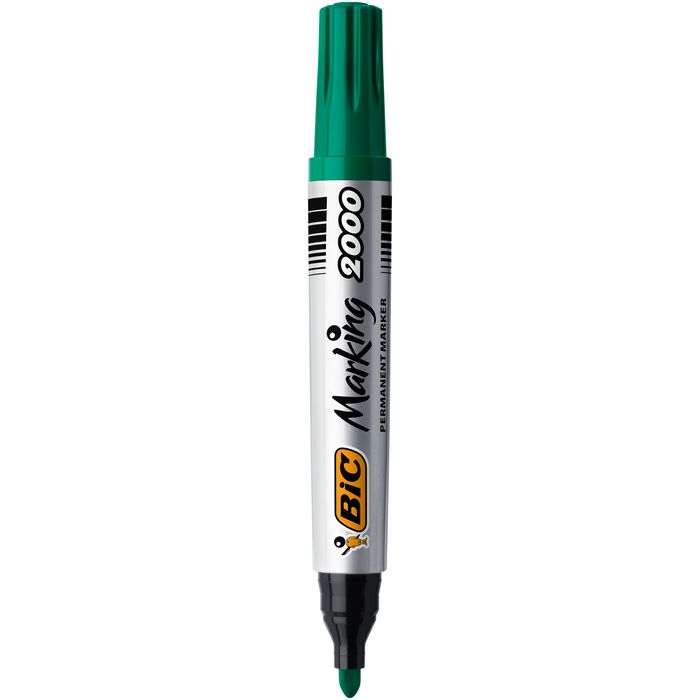 3086129999729-BIC MARKING 2000 - Marqueur permanent - pointe ogive - vert--0