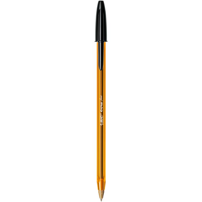 3086123132955-BIC Cristal Fine - Stylo à bille - noir--0