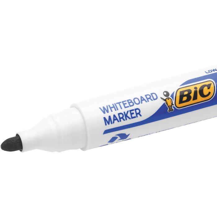 3086120017040-BIC VELLEDA 1701 - Pack de 4 marqueurs effaçables - pointe ogive - couleurs assorties--2