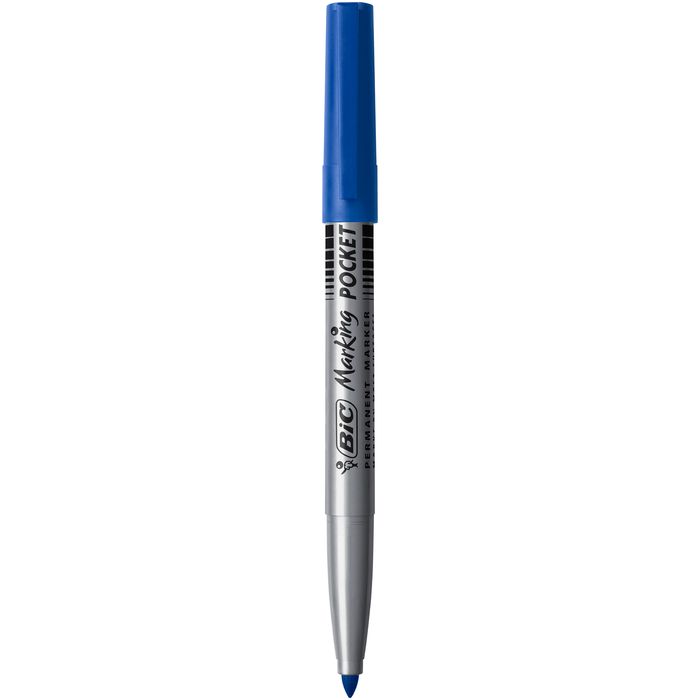 3086123334434-BIC MARKING Pocket 1445 - Marqueur permanent - pointe ogive - bleu--0