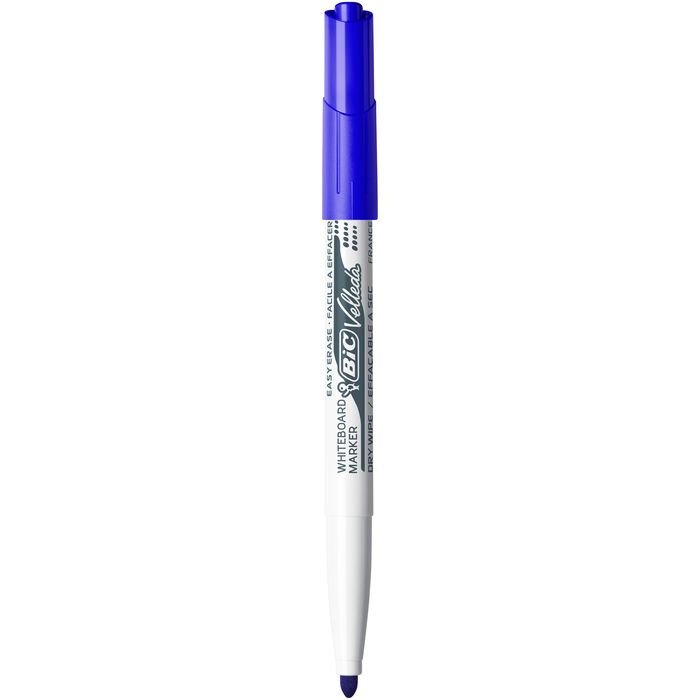 2012346016575-BIC VELLEDA 1741 - Marqueur effaçable - pointe ogive - bleu--0