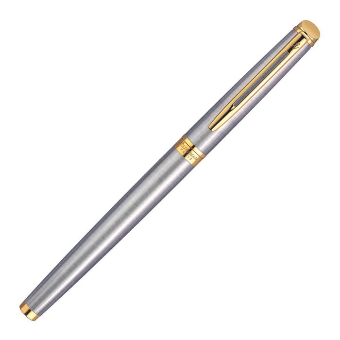 3501170920336-Waterman Hemisphere Essential - Stylo plume - moyen - argent/or--0