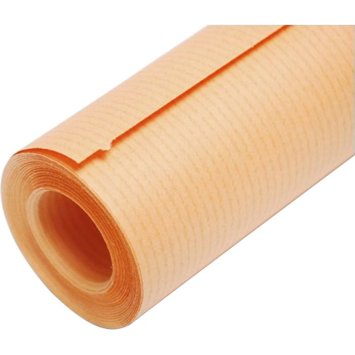 3065503056586-Clairefontaine - Papier cadeau kraft - 70 cm x 10 m - 65 g/m² - orange--1