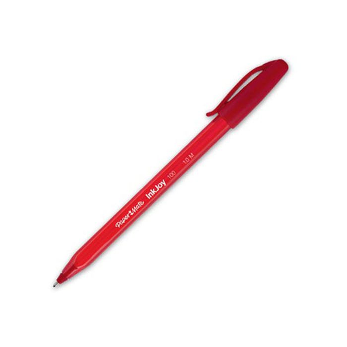 3501170958100-Paper Mate InkJoy 100 - Stylo à bille - rouge--0