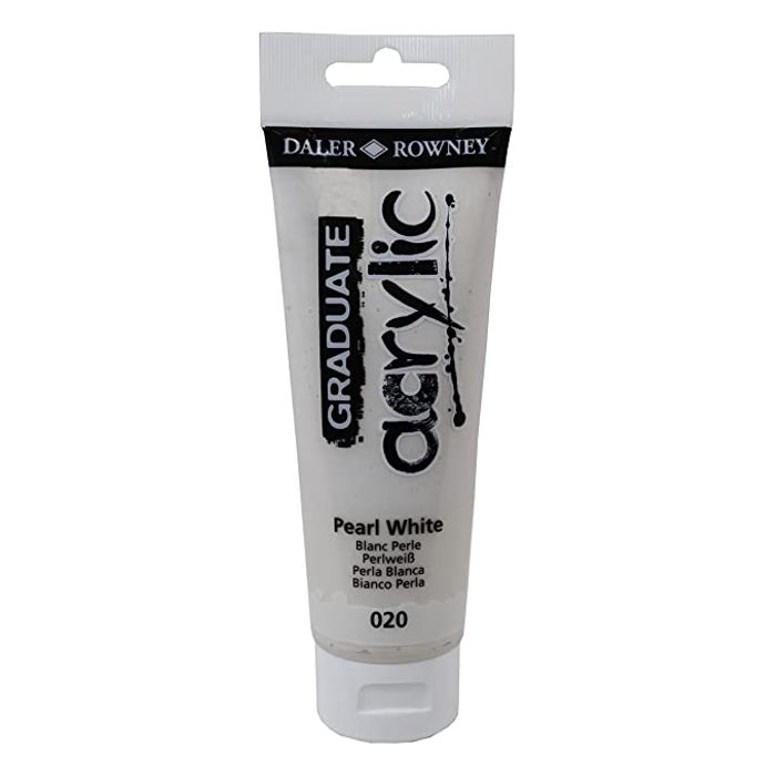 5011386062792-Daler-Rowney Graduate - Peinture acrylique - 120 ml - blanc nacré--0