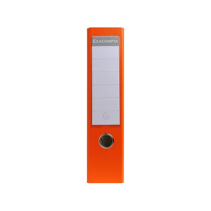 3130630918448-Exacompta - Classeur à levier - Dos 80 mm - A4 - pour 600 feuilles - orange--1