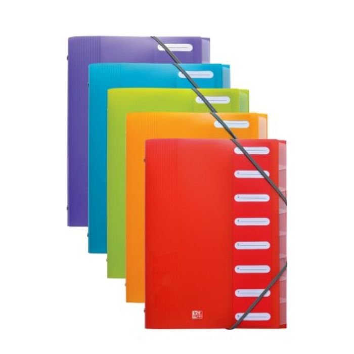 3045050055973-Oxford School Life - Trieur polypro 8 positions - disponible dans différentes couleurs--0