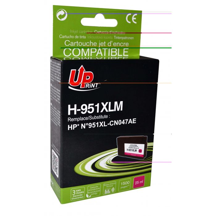 3584770888091-Cartouche compatible HP 951XL - magenta - Uprint--0