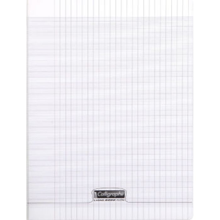 2012348144887-Calligraphe 8000 - Cahier polypro A4 (21x29,7 cm) - 96 pages- grands carreaux (Seyes) - disponible dans diff--2